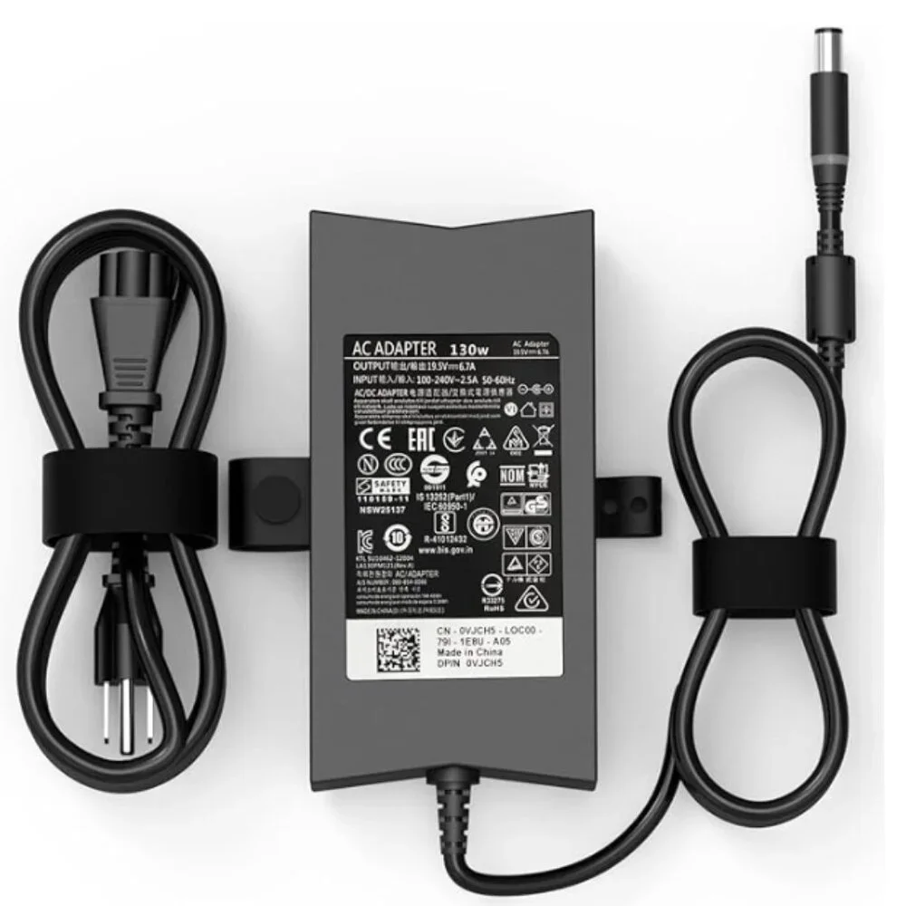 OEM Dell 130W AC Adapter 19.5V 6.7A PA-4E DA130PE1-00 LA130PM121 Laptop Charger